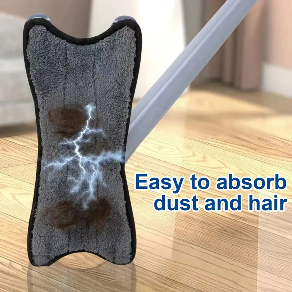 Adjustable 360° Flat Hand Mop with Easy Squeeze – Floor, Wall & Ceiling Cleaning Tool