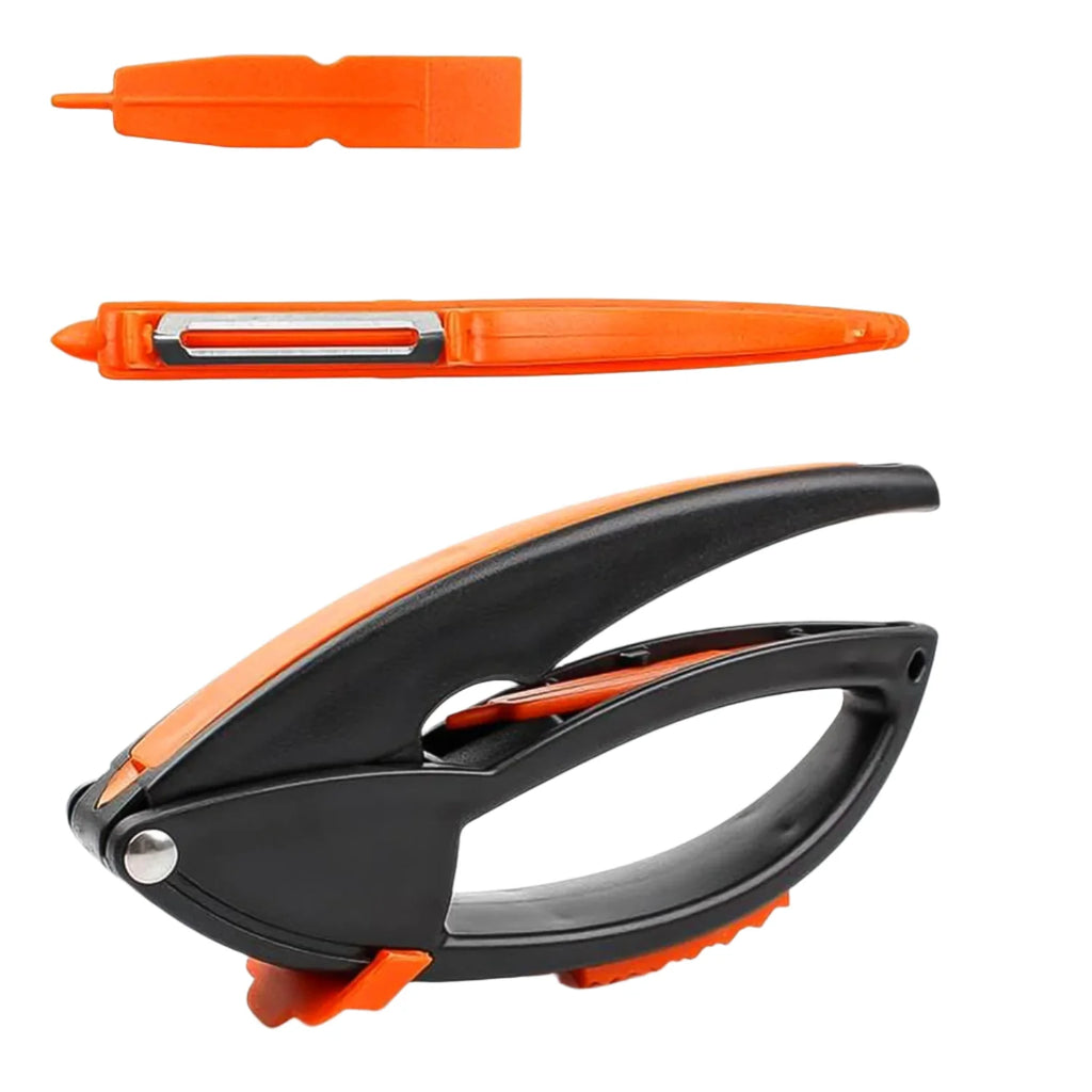 Multifunctional Garlic Press & Crusher | Easy Garlic Mincing Tool for Kitchen (1 Pc)
