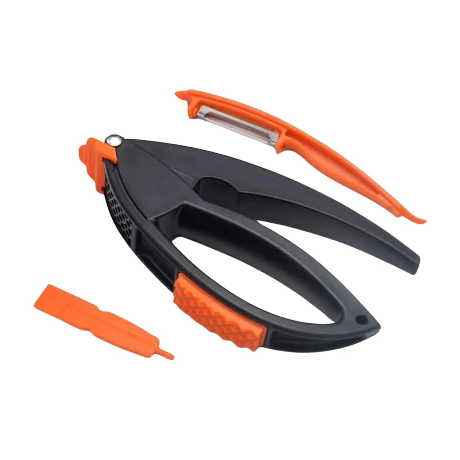 Multifunctional Garlic Press & Crusher | Easy Garlic Mincing Tool for Kitchen (1 Pc)