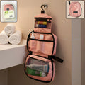 Premium Travel Mate Hanging Toiletry Bag – Waterproof Organizer for Men & Women (1 Pc)