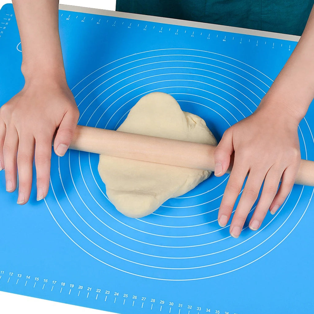 Non-Slip Silicone Rolling Mat for Chapati, Roti & Baking | Heat Resistant Fondant & Dough Sheet