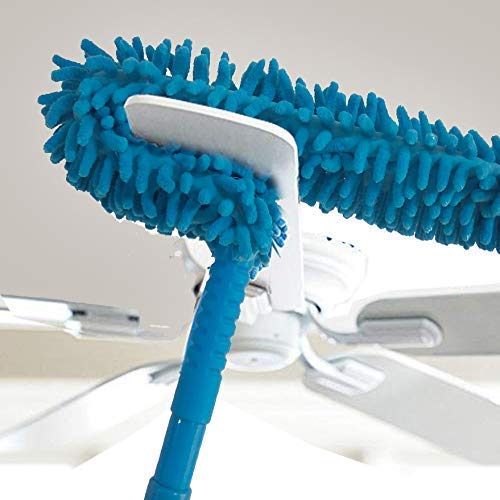 Foldable Multipurpose Microfiber Fan Cleaning Duster | Extendable & Washable Dust Cleaner