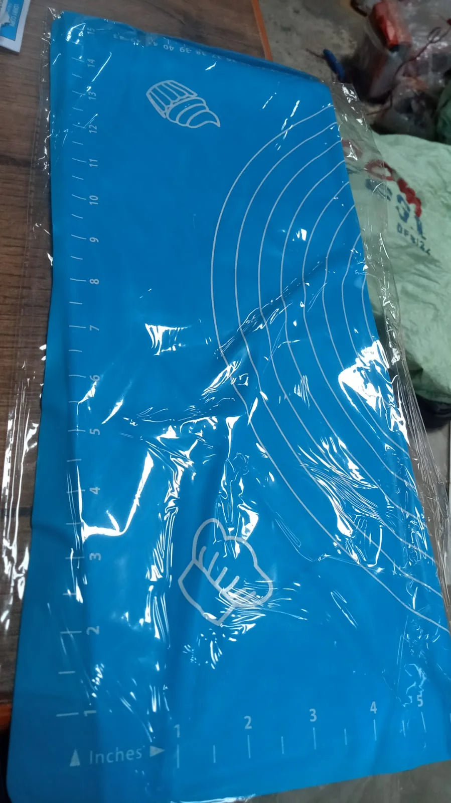 Non-Slip Silicone Rolling Mat for Chapati, Roti & Baking | Heat Resistant Fondant & Dough Sheet
