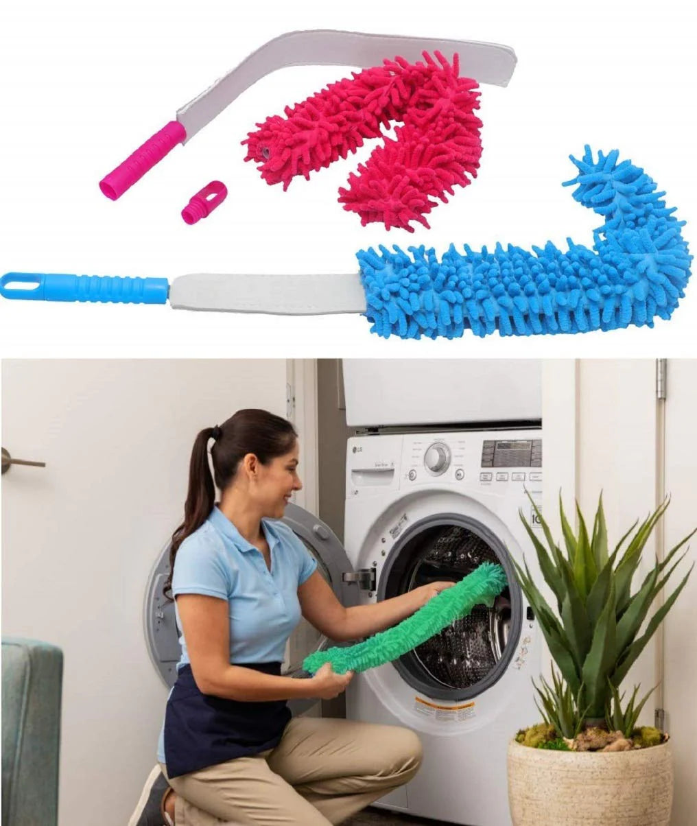 Foldable Multipurpose Microfiber Fan Cleaning Duster | Extendable & Washable Dust Cleaner