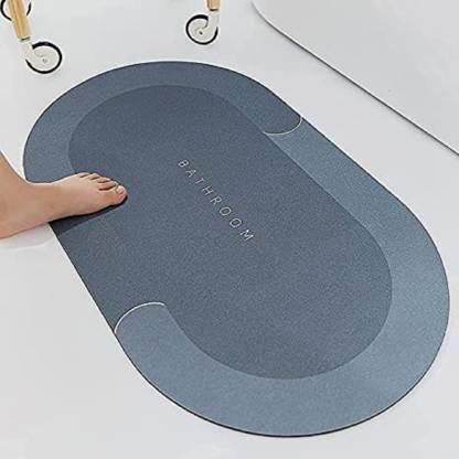 Water Absorbing Anti Slip Floor Mat, Bath Mat | Cushion Mat Super Absorbent Soft Carpet, Quick Dry Dirt Barrier For Bathroom Home, Office (40X60Cm, Assorted Color any 2)