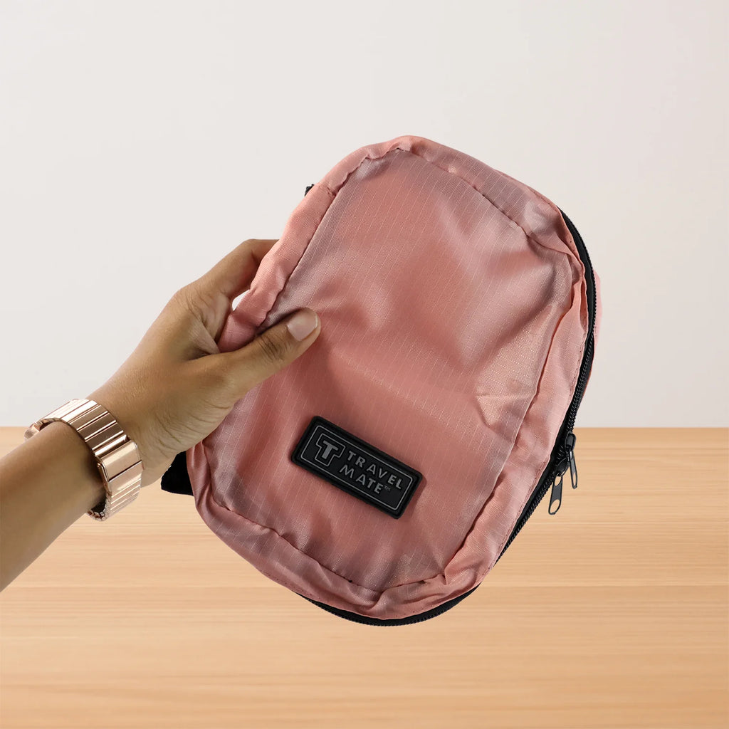 Premium Travel Mate Hanging Toiletry Bag – Waterproof Organizer for Men & Women (1 Pc)