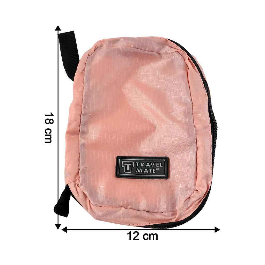 Premium Travel Mate Hanging Toiletry Bag – Waterproof Organizer for Men & Women (1 Pc)