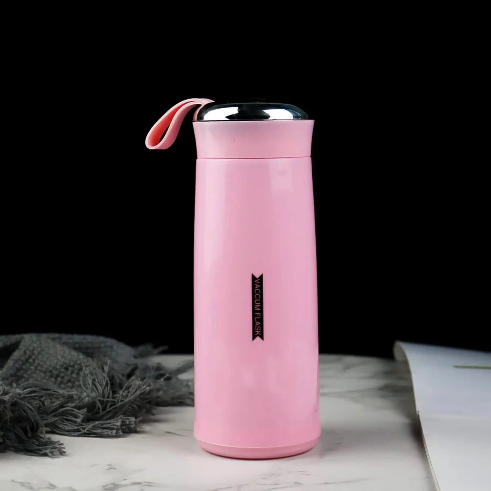 Water Bottle 400 ML Leak Proof Glass Bottle for Daily Water Intake 1 Pc